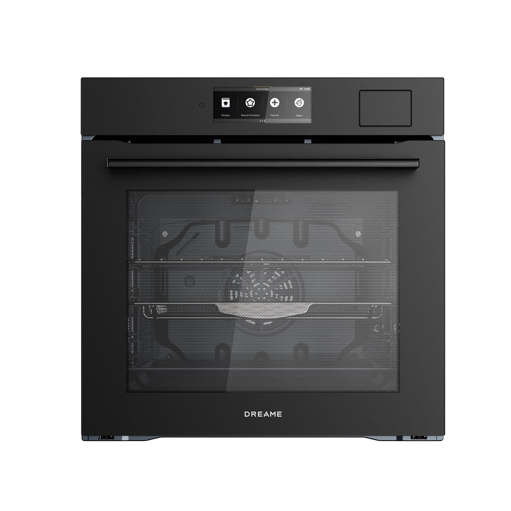 DREAME OZ60 Pro Horno Electrico Empotrable de 60 cm, 81L, 25 Funciones, 149 Recetas Inteligentes, Freidora de aire, Limpieza con Vapor, Autolimpiante, Horno Multifunción con Pantalla LED
