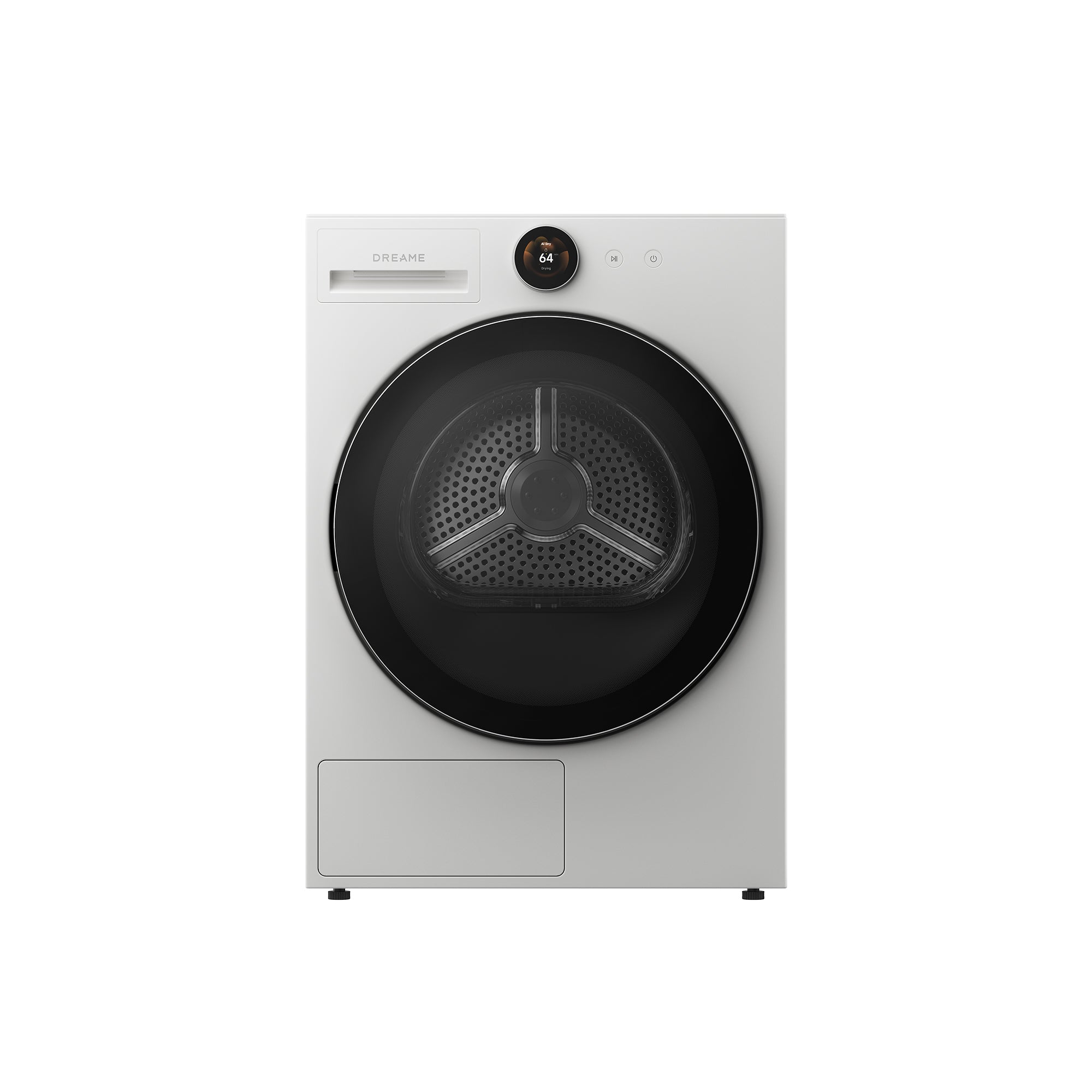 DREAME L9 AI Twin Inverter Secadora, 9 kg [Clase de eficiencia energética B] Perilla TFT, Cuidado Vapor Antiarrugas, Filtra Eficazmente Pelo de Mascotas