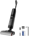 DREAME H12 Pro Ultra Aspiradora Fregadora sin Cable, 16.000 Pa Aspiradora Fregona con Cepillo Doble Borde, Lavado del Cepillo a 60 °C, 30 min Secado con Aire Caliente, Detección y Ajuste Inteligentes