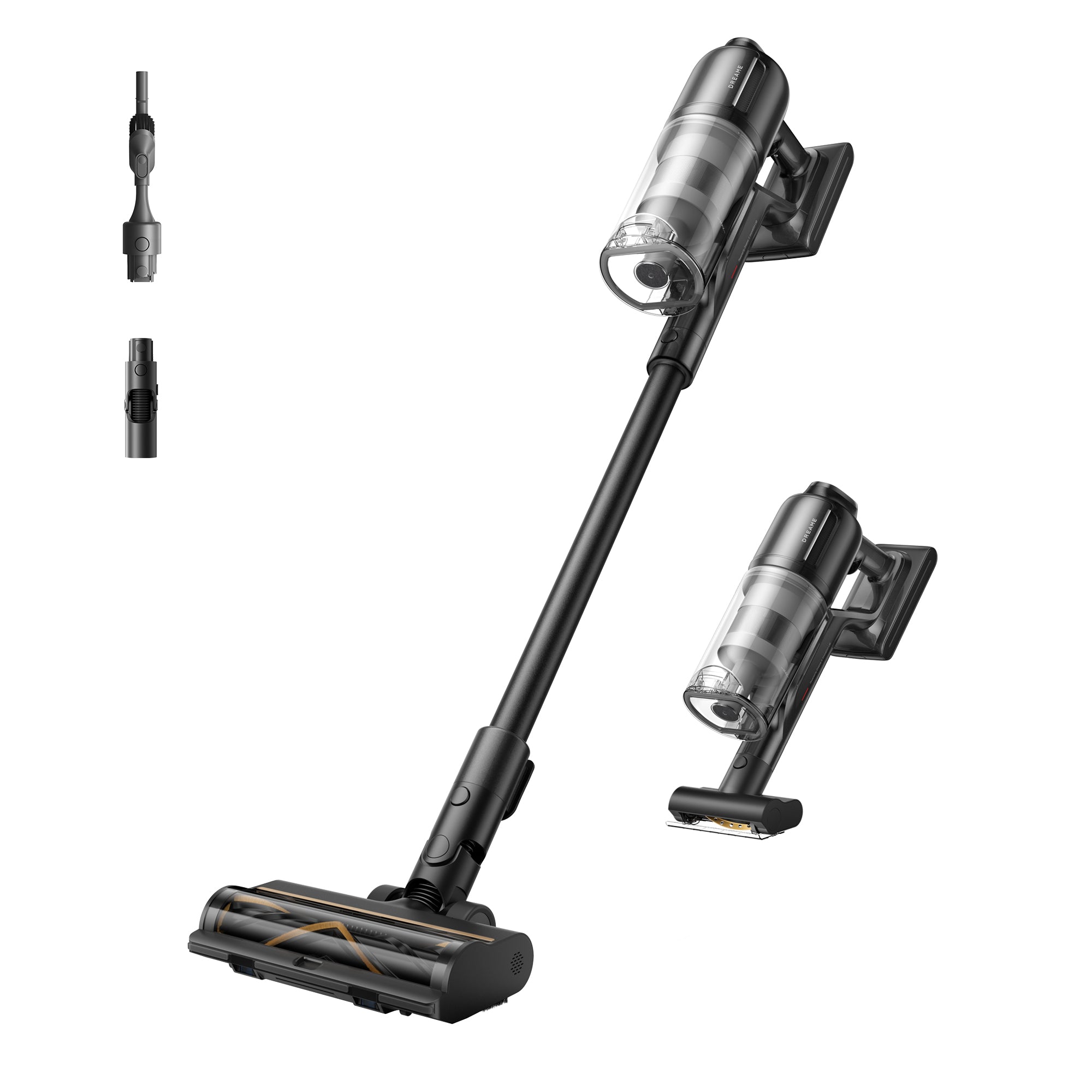 DREAME Z10 Aspirador Sin Cable, 24000 PA/Succión de 210 AW, Tiempo de Limpieza MAX 90 min, 99,99% de Eficiencia de Filtrado, Filtro HEPA H14, Aspirado Antienredos en Varias Superficies