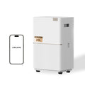 DREAME DD20 Deshumidificador con Deshumidificación de 20L, Antibacteriano Por Plasma, Control Inteligente de Humedad, Reducción de Ruido de 5 Capas, Doble Drenaje Flexible