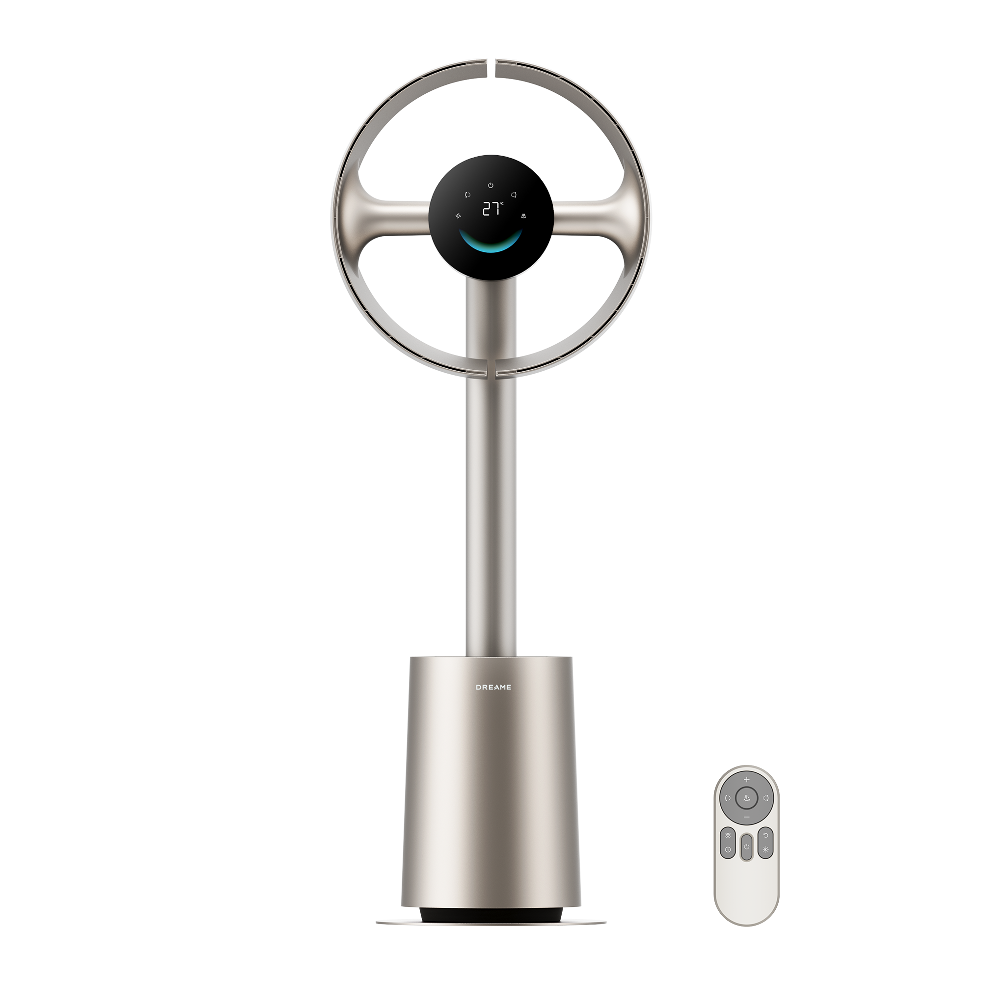DREAME MF10 Ventilador Sin Aspas con Flujo de Aire Espacial de 270° para una Circulación Integral, Flujo de Aire Adaptable a la Temperatura, Experiencia Más Inteligente, Filtro Lavable