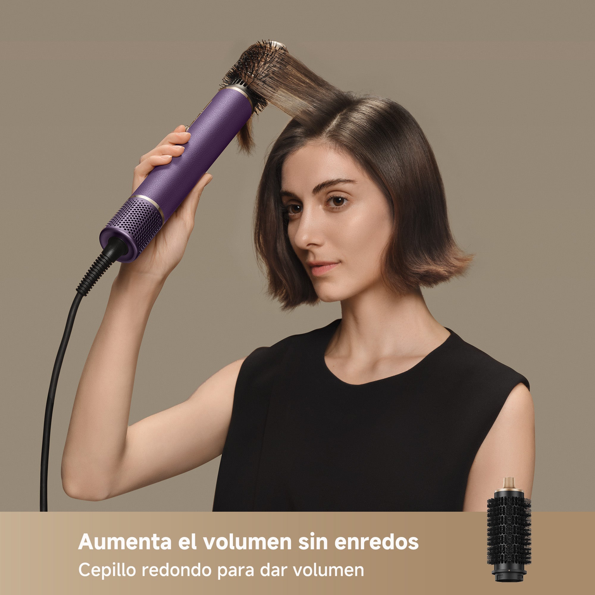 DREAME AirStyle Pro 2, Moldeador de Pelo 7 en 1, Secado Rápido, 2 Cilindros Moldeadores, da Volumen al Pelo, Reduce el Encrespamiento, Estuche de Piel, Peinado con Flujo de Aire, Diseño Magnético