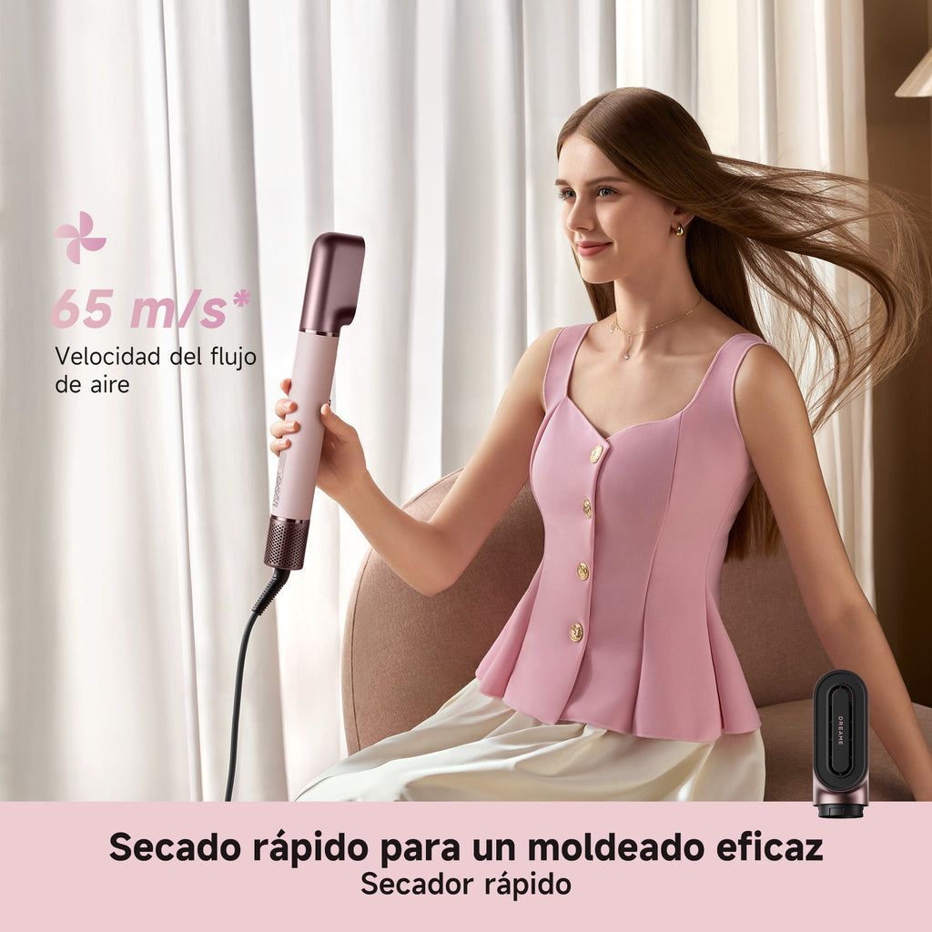 DREAME AirStyle Era 2 Moldeador Multifunción, Estilismo Con Flujo de Aire 8 en 1, Secado Rápido, Alisado, Rizado, Suavizado y Volumen, Ajuste de Aire Frío, Sin Daño por Calor, Todo Tipo de Cabello
